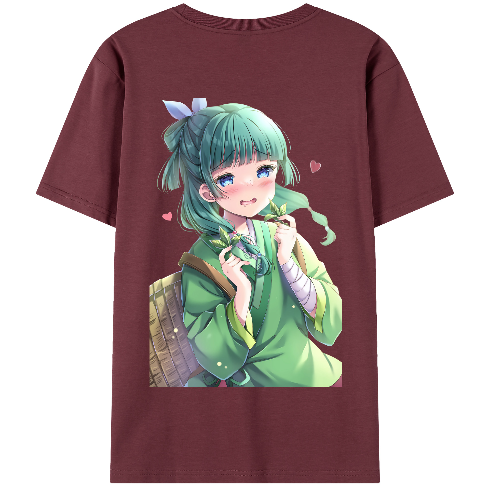 （画像用） 薬屋のひとりごと The Apothecary Diaries 綿100％半袖Tシャツ（背面プリント）